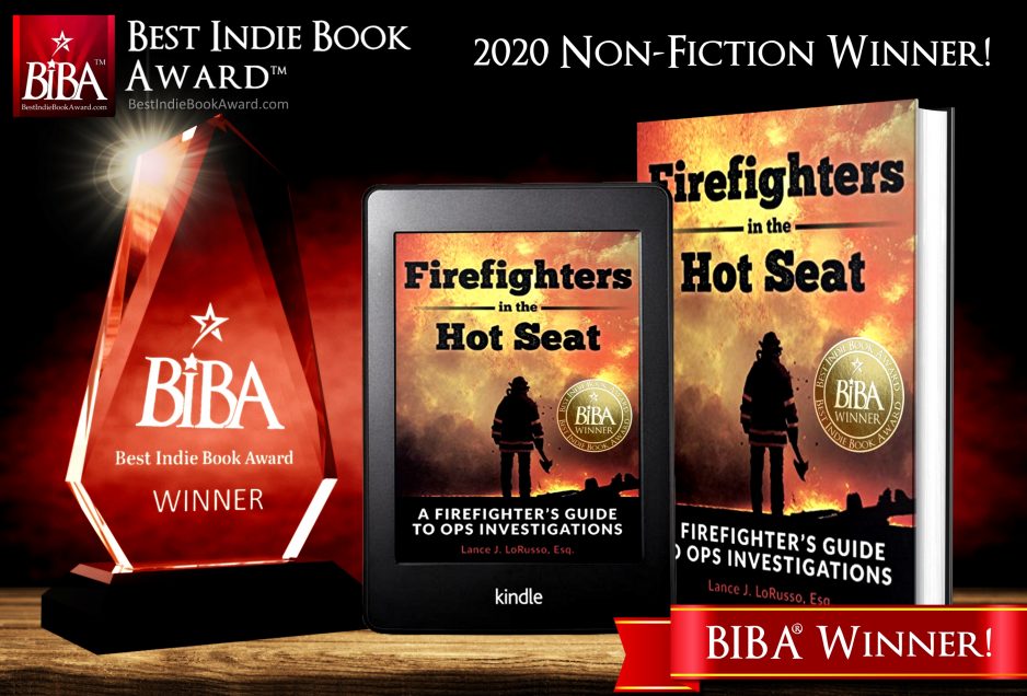 Firefighters In The Hot Seat By Lance J. LoRusso Wins 2020 Best Indie Book Award 5