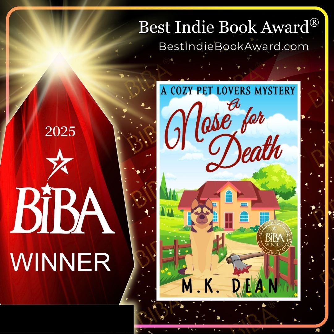 2025 BIBA Literary - A Nose For Death - MK Dean A Nose For Death 2