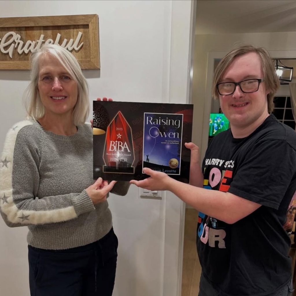 Winning Author Photos 34 BIBA Winner Suzanne Lezotte and Owen