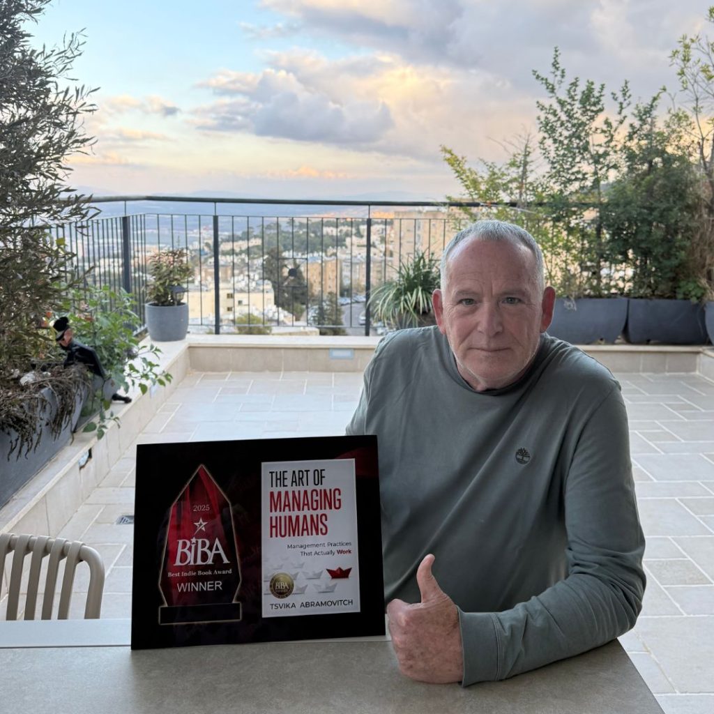 Winning Author Photos 40 BIBA Winner Tsvika Abramovitch