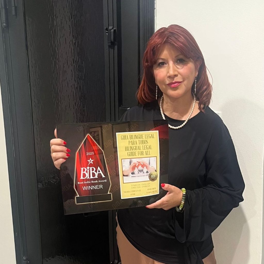 BIBA Winner Yolanda J. Izurieta M ED