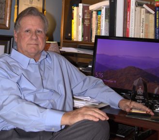 Rick DeStefanis With Award