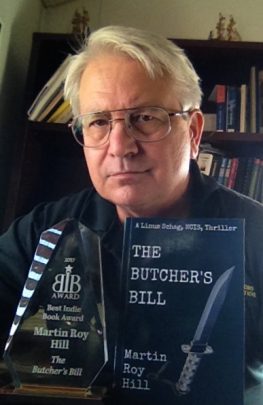 Martin Roy Hill With His Award